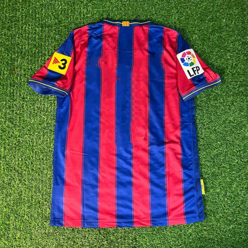 Barcelona Home 2009/2010 Retro Kit Jersey Maillot Trikot Soccer Shirt
