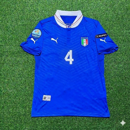 Angelo Ogbonna 4- Italy Euro 2012 Retro Home Jersey