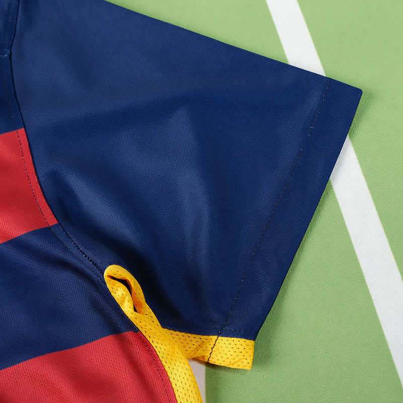 Barcelona 2015-16 Season Home Retro Jersey Trikot Soccer Shirt