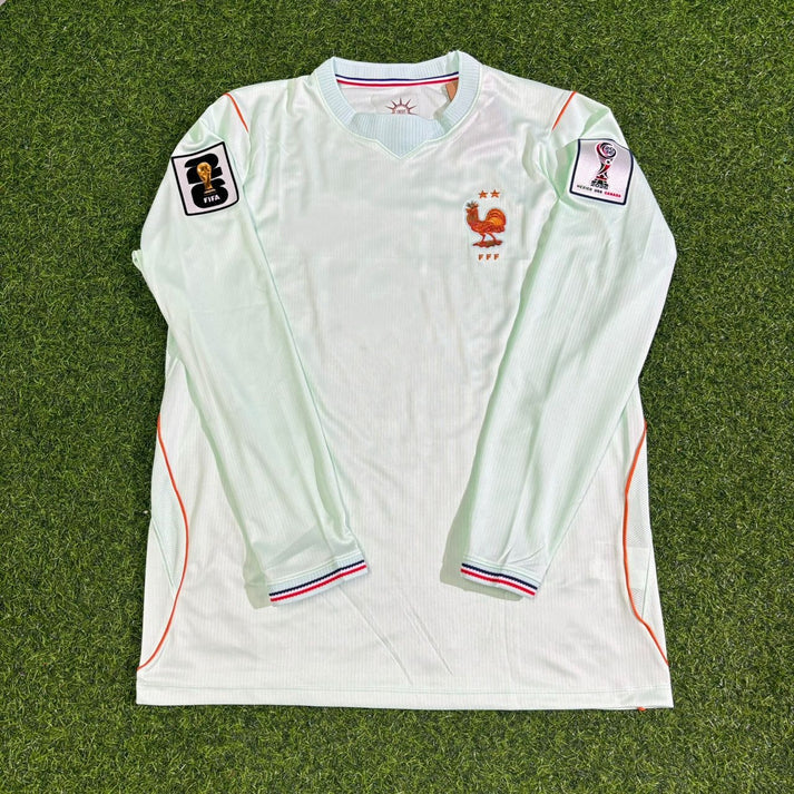Adrien Rabiot #14 France 2026 World Cup Away Long Sleeve Jersey