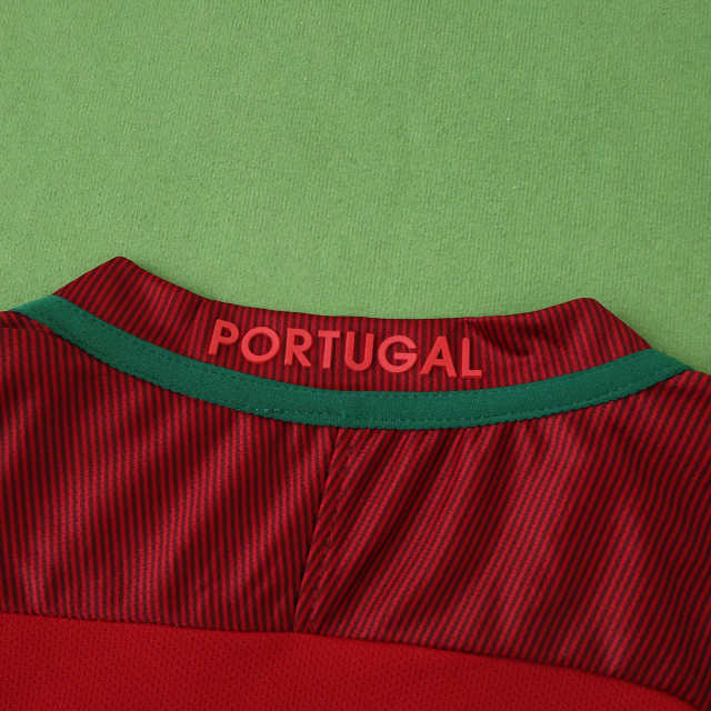 Portugal 2016 Season Home kids  Retro Jersey Trikot Soccer Shirt