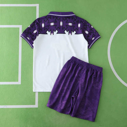 Fiorentina Auswärtstrikot für Kinder, Retro-Stil, Saison 1992/93