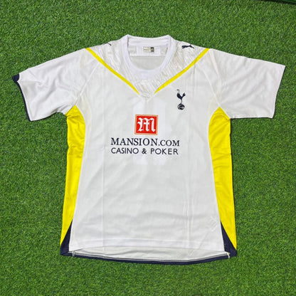 Tottenham 2009–2010 White Retro Football Jersey Kit