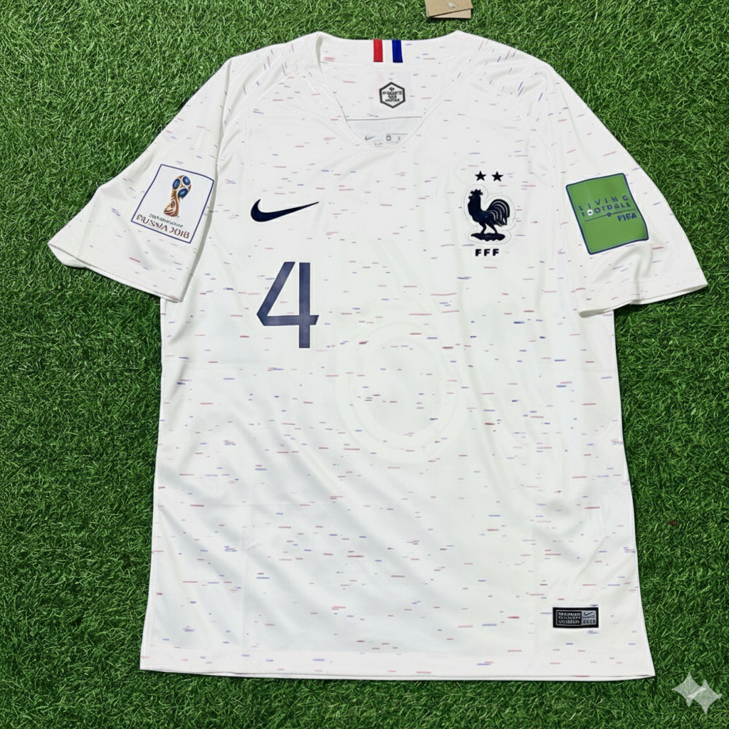Raphaël Varane 4- France 2018 World Cup Kit Trikot Maillot Jersey