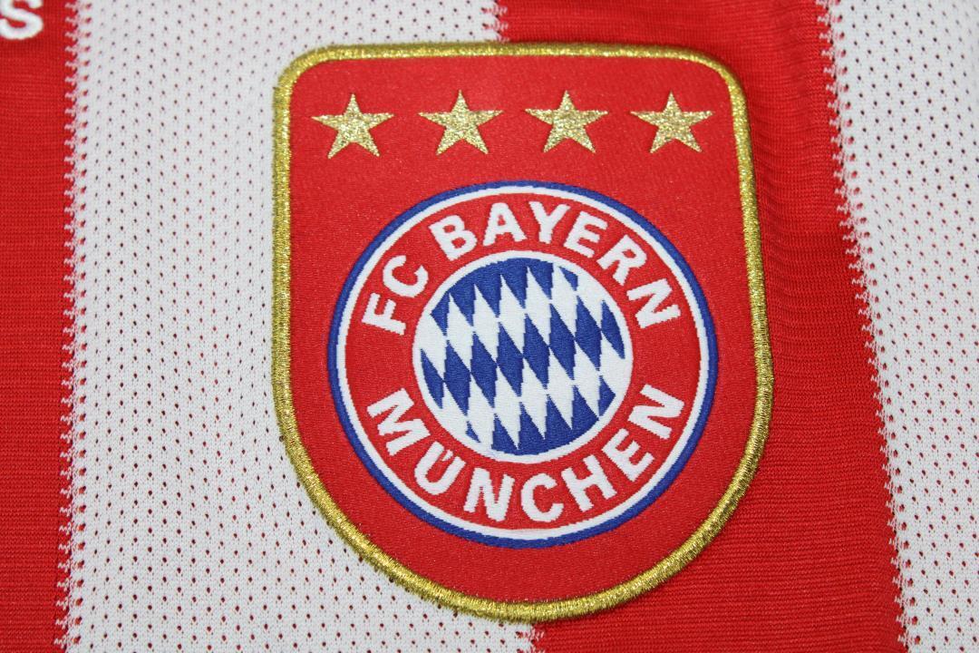 FC Bayern München 2010/11 Saison Langarm Heim Retro Trikot
