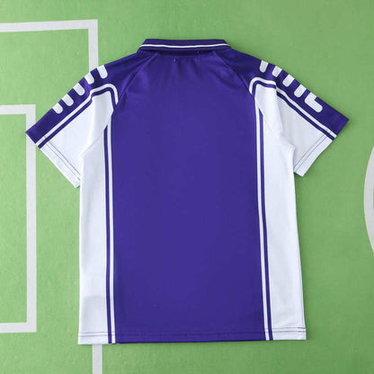 Fiorentina 1999/2000 Home Kids Retro Football Jersey Trikot Maillot