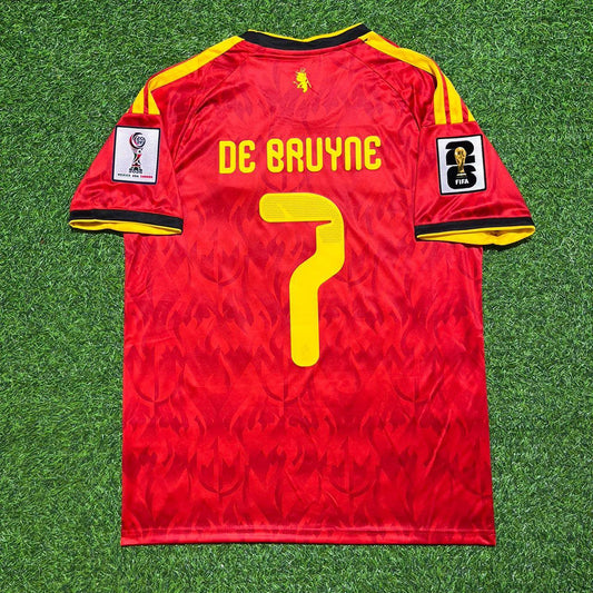 Kevin De Bruyne Belgique Belgien Belgie 2026 World Cup jersey