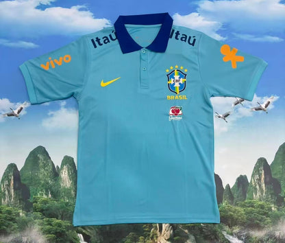 Brazil New Polo Neck Polokragen Tshirt