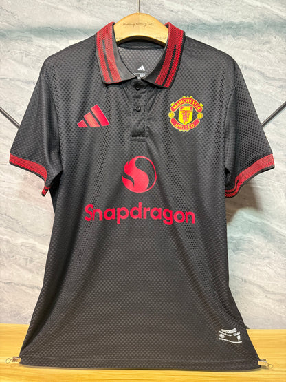 Manchester United New Polo Neck Polokragen Tshirt