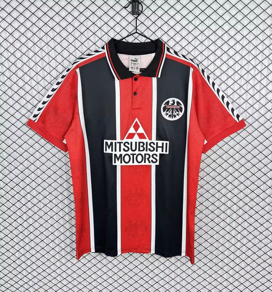 Eintracht Frankfurt 1996/1997 Saison Heim Retro Fußballtrikot