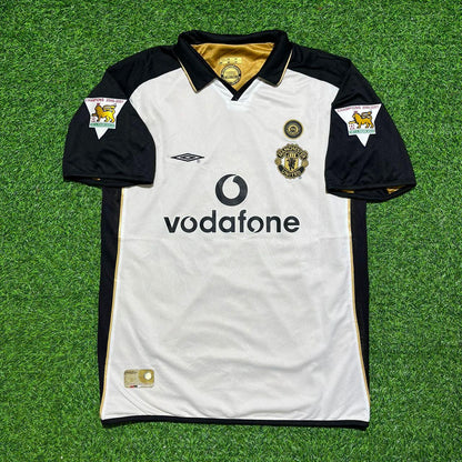 Cristiano Ronaldo #7 Manchester United 2001-2002 Reversible Retro Jersey