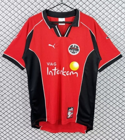 Eintracht Frankfurt 1998/2000 Saison Heim Retro Fußballtrikot