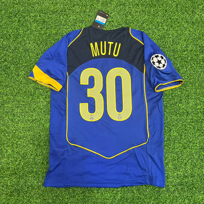 Maillot rétro bleu Adrian Mutu Juventus 2004-2005 | Maillot de football