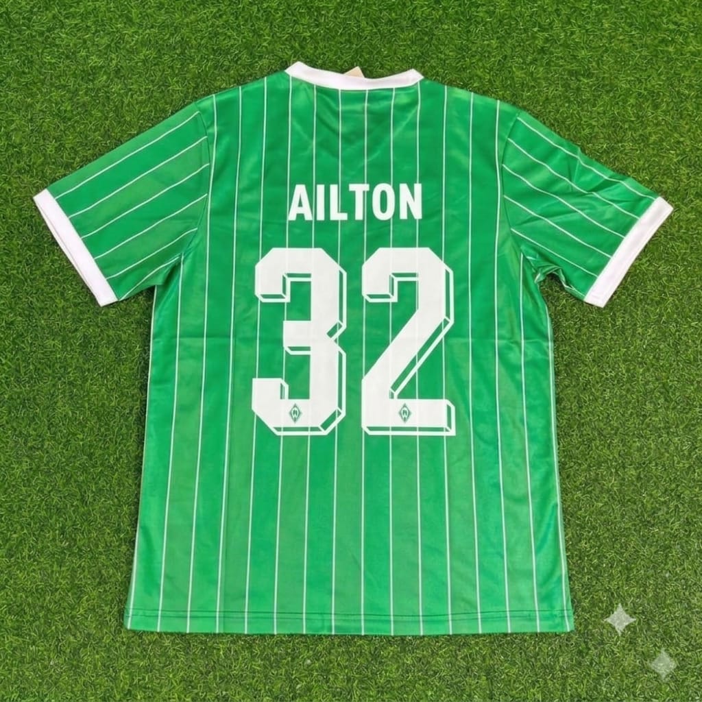 Wynton Rufer Werder Bremen Heim Retro Fußballtrikot