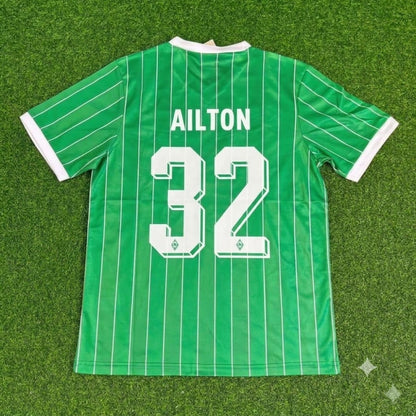 Wynton Rufer Werder Bremen Heim Retro Fußballtrikot