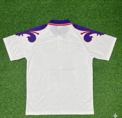 Fiorentina 1995–1997 Retro White Football Jersey