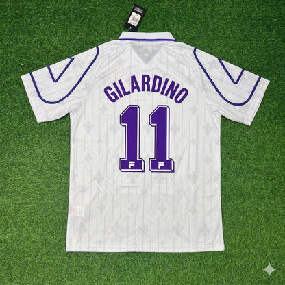 Alberto Gilardino Fiorentina White Retro Football Jersey