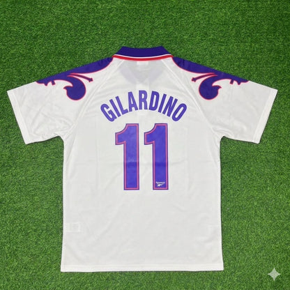 Alberto Gilardino Fiorentina Retro White Football Jersey