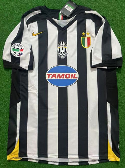 Alessandro Del Piero Juventus 2005-2006 Retro Jersey | Kit | Trikot | Maillot Soccer Shirt