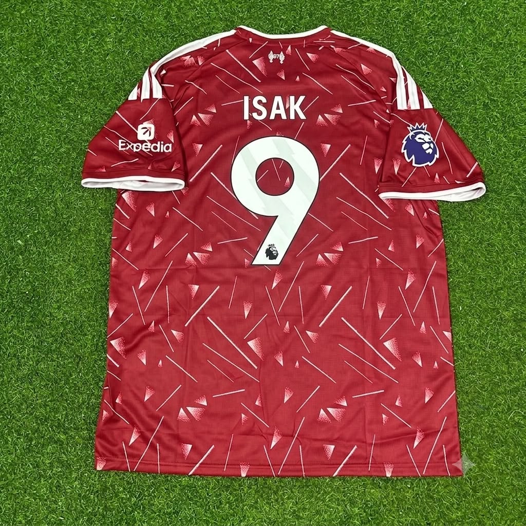 Alexander Isak Liverpool New Season 2027 Red Home Football Jersey Kit