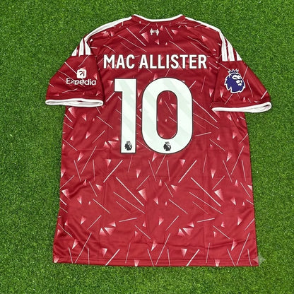 Alexis Mac Allister Liverpool New Season 2027 Red  Home Football Jersey Kit