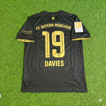 Alphonso Davies Bayern Munich 2021-2022 Away Football Jersey