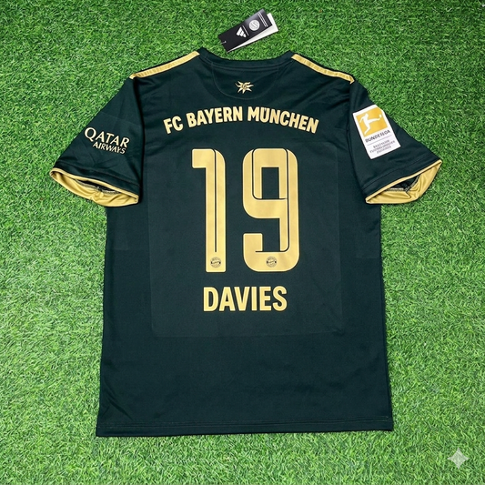 Alphonso Davies Bayern Munich 2021-2022 Oktoberfest Green Special Edition Football Jersey