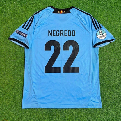 Alvaro Negredo Spain EURO 2012 Final Retro Football Jersey Kit