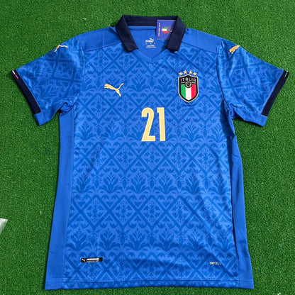 Maillot rétro Andrea Pirlo 21 – Italie Finale EURO 2020 – | Maillot | Maillot de football