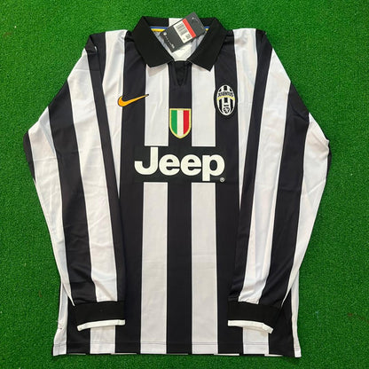 Andrea Pirlo Juventus 2014 2015 Retro Long Sleeve Jersey Trikot Maillot Maglia Soccer Shirt