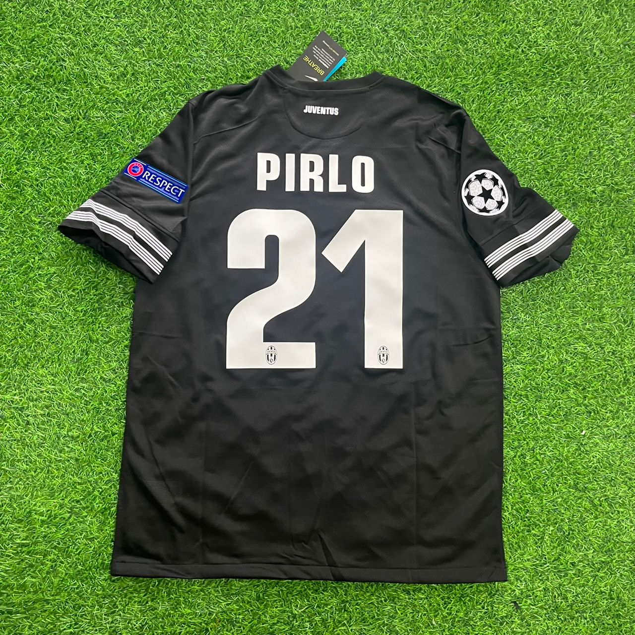 Andrea Pirlo Juventus Domicile 2012 2013 Saison Rétro Maillot Trikot Maglia