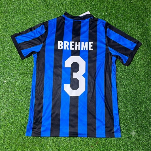 Andreas Brehme Inter 1988/1990 Retro Home Football Jersey