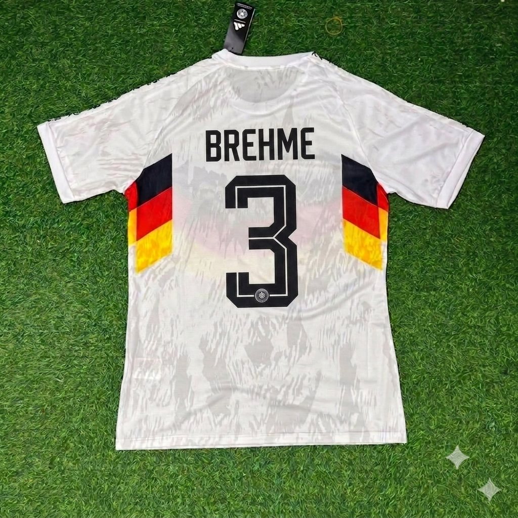 Andreas Brehme #3 Germany Deutschland Special Edition Jersey Trikot Maillot
