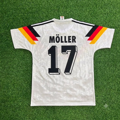 Andreas Möller Germany 1990 World Cup Retro Football Jersey Kit
