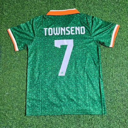 Andy Townsend Ireland St.Patrick's Day Special Jersey Kit Soccer Trikot Maillot Maglia