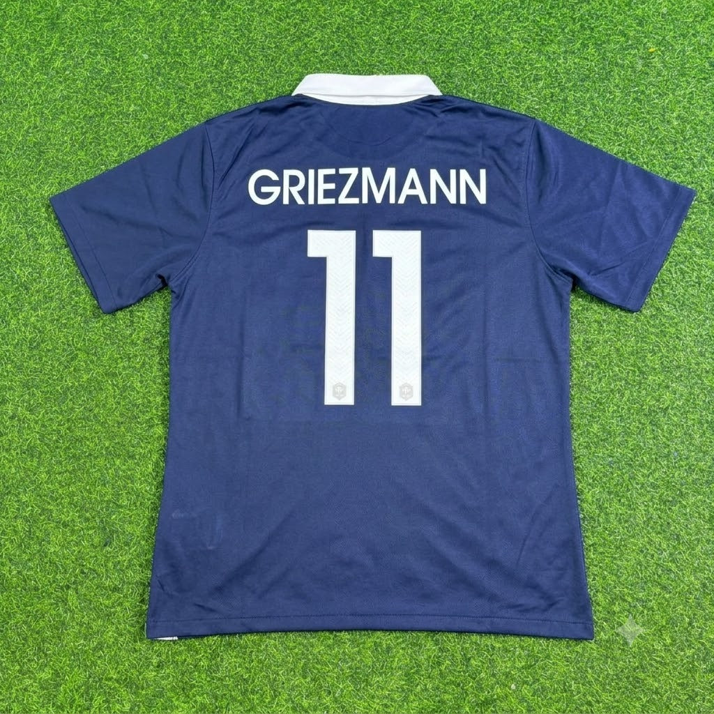 Antoine Griezmann #11 France 2014 World Cup Football Jersey