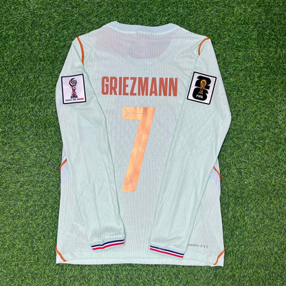 Antoine Griezmann France 2026 World Cup Away Long Sleeve Football Jersey