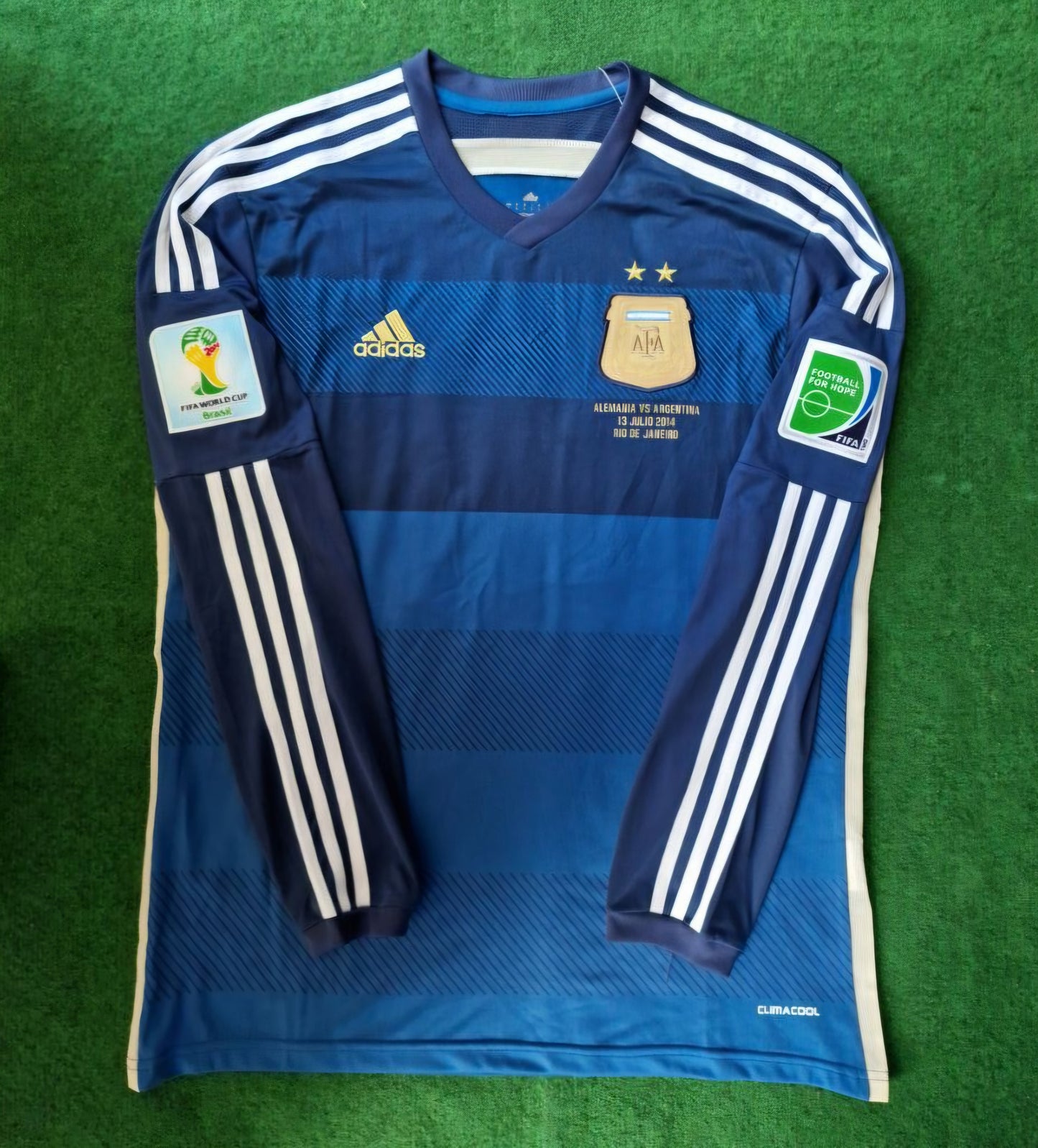 Ezequiel Lavezzi Argentina 2014 World Cup Retro Football Jersey