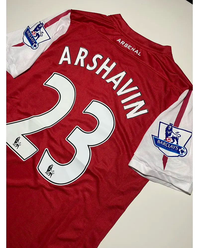 Arsenal 2010-2011 Andrey Arshavin Retro Kit Jersey Trikot Maglia