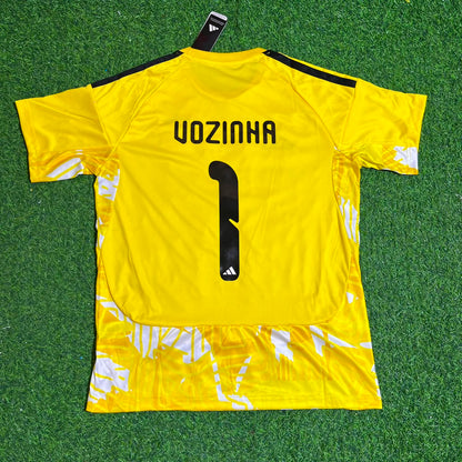 Vozinha #1 Goalkeeper CSD Colo-Colo New Season Yellow Football Jersey Trikot Soccer Shirt