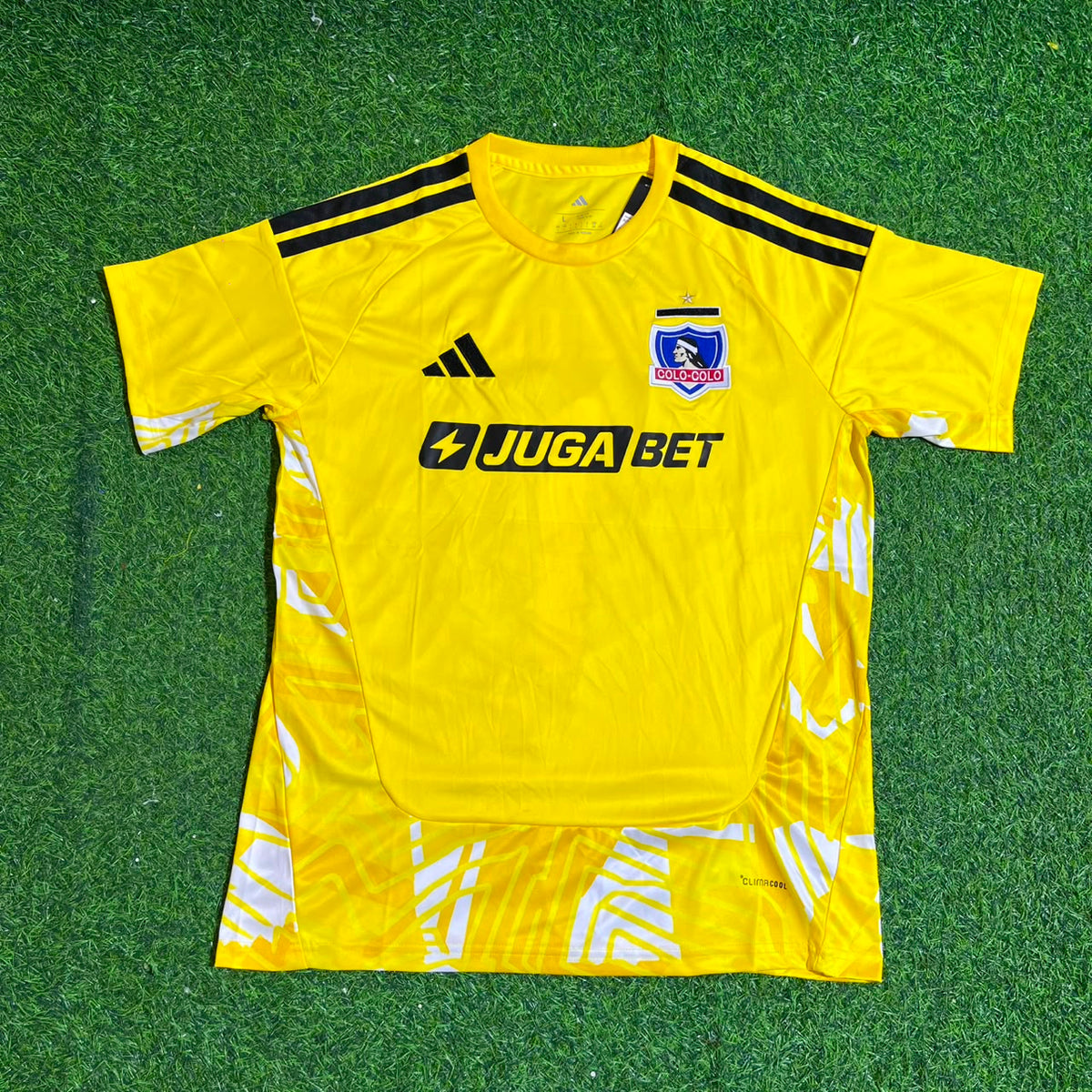 Arturo Vidal CSD Colo-Colo New Season Yellow Football Jersey Trikot Soccer Shirt
