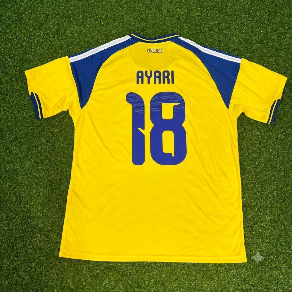 Yasin Ayari Sweden 2026 World Cup New Season Football Jersey