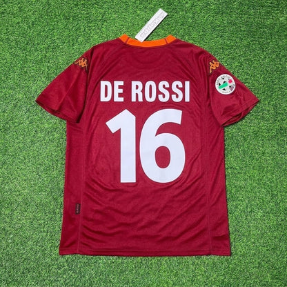 Daniele De Rossi #16 2000-2001 Home Retro Football Jersey