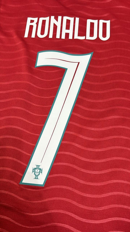 Cristiano Ronaldo Portugal 2026 World Cup Red Home Football Jersey