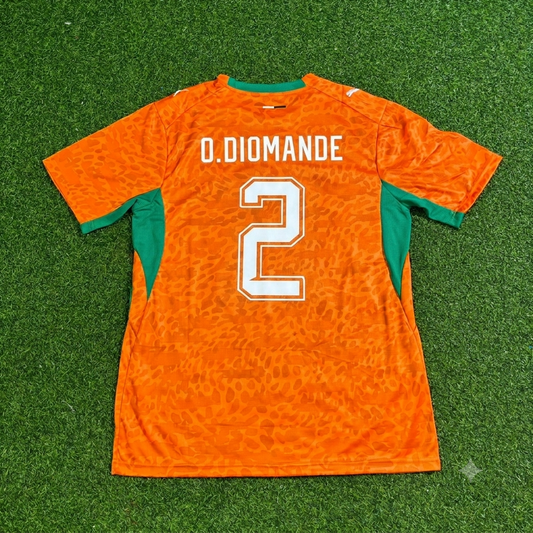 Ousmane Diomande Ivory Coast World Cup 2026 Football Jersey Trikot Maillot
