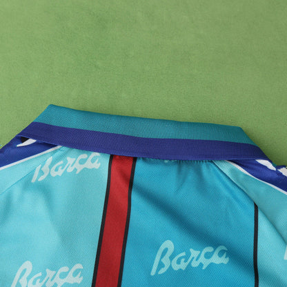 Barcelona 1996 Season Away Retro Jersey Trikot Soccer Shirt