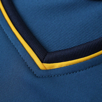 LA Galaxy 11/12 Saison Auswärts Retro Blau Trikot Fußballtrikot