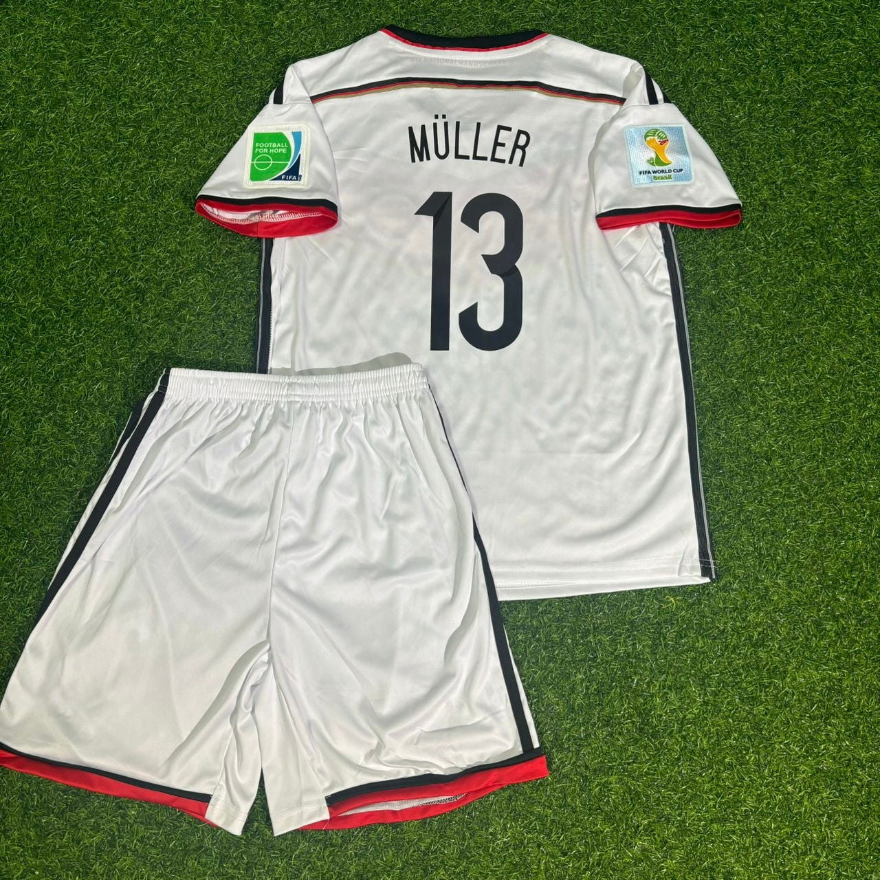 Thomas Müller Germany 2014 World Cup Retro Kids Football Jersey
