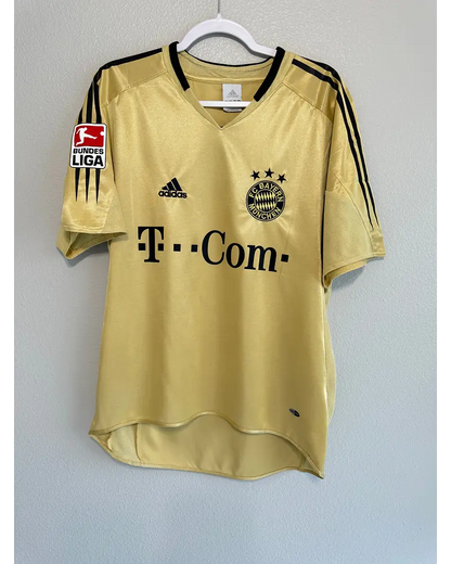 Michael Ballack Bayern Munich Retro Golden 2004/05 Jersey Trikot