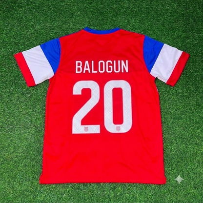 Folarin Balogun Away Retro Jersey Trikot Soccer Shirt